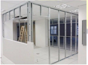 Estrutura de drywall para reforma em apartamento com vistoria e laudo técnico NBR 16280 no Rio de Janeiro.